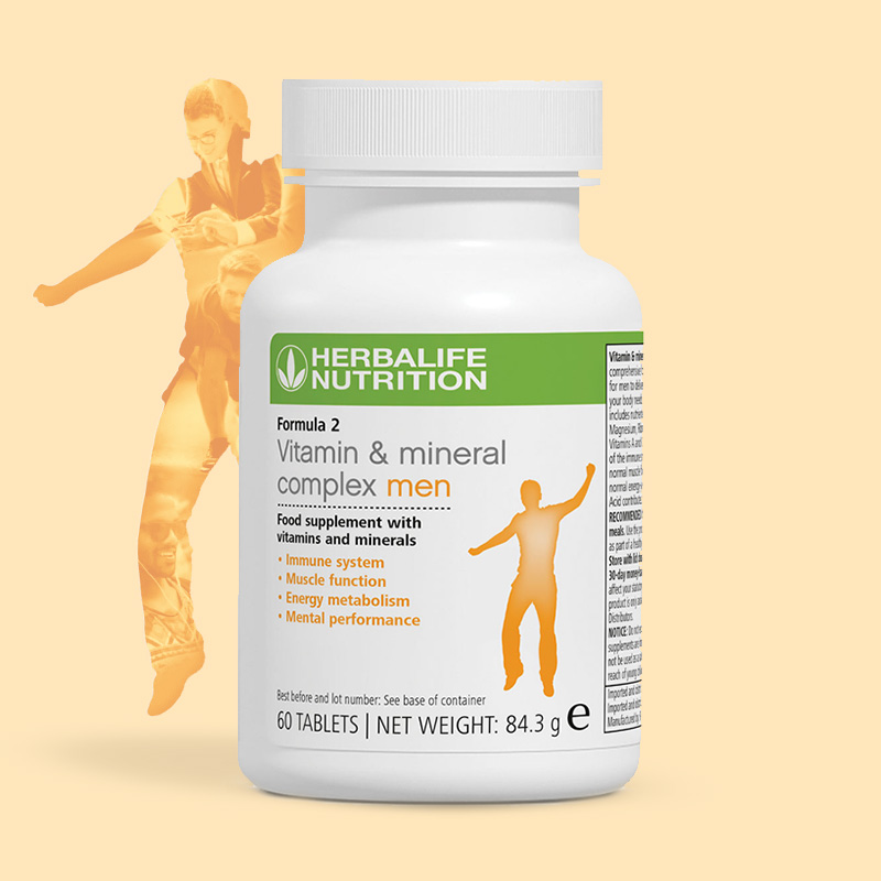 Formula 2 Vitamin & Mineral Complex Uomo