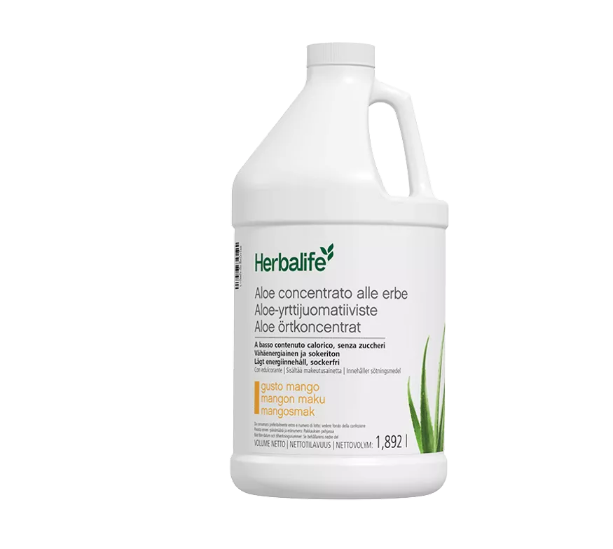 Confronto formato Aloe Herbalife 473ml e 1,89 litri